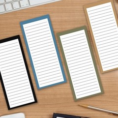 8 Pack Magnetic Notepads for Refrigerator – Grocery List, Shopping List, To-Do L