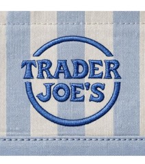 Trader Joe’s Mini Pastel Stripe Canvas Tote Bag Limited Edition Set Of 4
