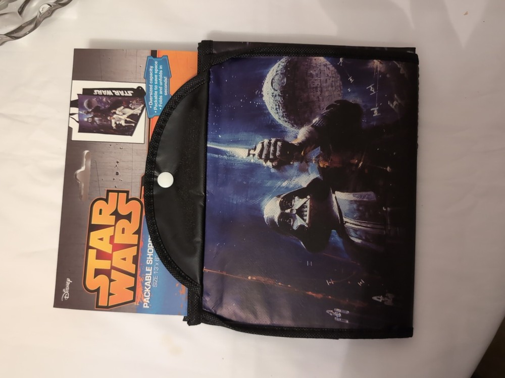 Star Wars Reusable Eco-Friendly Totes Packable Shopper Bag Convention Con
