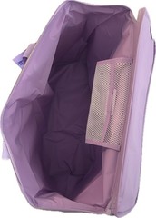 Trader Joe’s Large Insulated Reusable Bag Purple Zip Top Tote 8 Gal SKU 79539