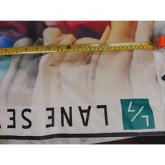 Lane Seven L/7 Reusable Grocery Laundry Bag Lot of Two Sz 20″ x 17″ NWOT