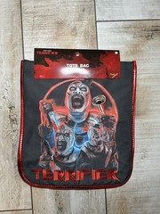 TERRIFIER 2025 Art The Clown Spirit Halloween Canva Tote Bag Embroidered NEW