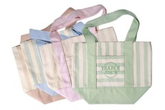 NWT Trader Joe’s Striped Canvas Mini Tote 2026 YOU CHOOSE – FREE SHIPPING