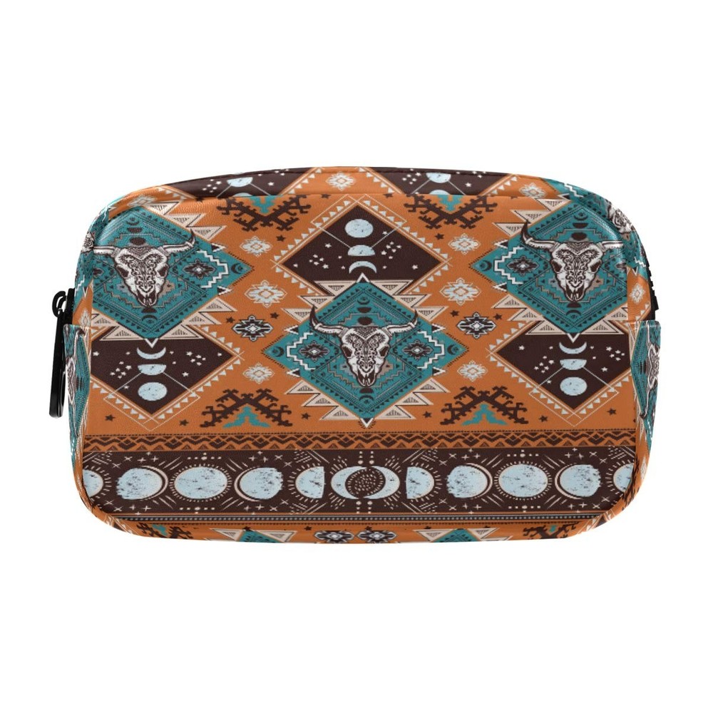 ALAZA Indian Tribal Aztec Ornament Geometric Pattern with Small, Multi1