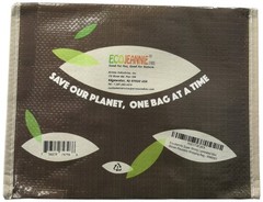 5 Pack Laminated Mini Woven Reusable Grocery Shopping Bags Recycled Eco Tote