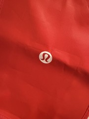 Lululemon Small Red & White Logo Reusable Shopping Bag