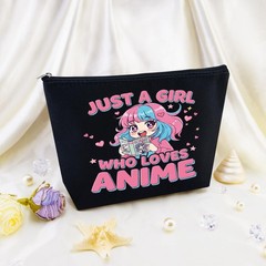 Yoxiumi Anime Gifts for Women Lover 25*17cm, black