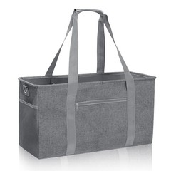 Extra Large Grocery Tote Bag, 42L Reusable Grocery Bags, Foldable Shopping Ba…