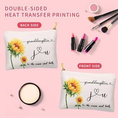 Granddaughter Gifts from Grandma Grandpa, Blessing Makeup Bag
