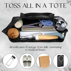 12 Pcs Nurse Appreciation Gifts Inspirational Zipper Tote Bag with Mesh Pocket
