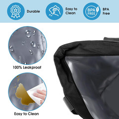 Insulated Cooler Bag, Reusable 30 Cans Insulated Bag, Soft Portable Grocery Bags