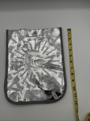 it COSMETICS Reusable Shopping Bag/Tote w/Double Gray Straps