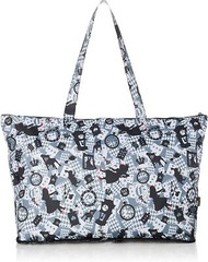 HAPITAS Eco Friendly Tote Travel Bag Alice in Wonderland 20L