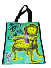 TRADER JOE’S Reusable and Washable WINE BAG 6 Bottle Beverage Tote