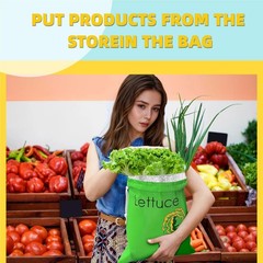 Small Mesh Drawstring Produce Bags 3 Pack + 5 Bonus Medium, Green Yellow Red