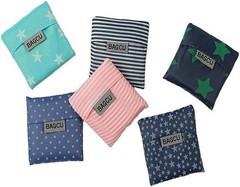 Reusable Cloth Tote Bags, Foldable, Eco-Friendly for Groceries, Large (6 Pack)