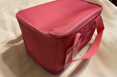 Bundle Set of 2: Trader Joe’s Mini Insulated Cooler Bag: Peach & Pink! NWT!