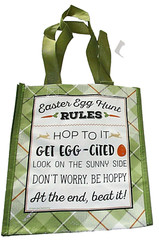 EASTER Reusable Tote Bag ~ 10″ x 9″ x 6″ ~ EASTER EGG HUNT RULES
