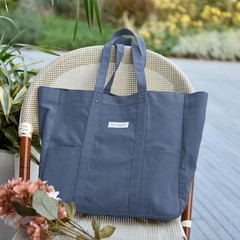 Lar Canvas Tote Bag for Women Everything Bag with Poets and