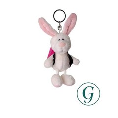 [Niki] OUTDOOR PRODUCTS Keychain Rabbit Peche 10cm Backpack Pink Kids