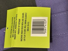 Trader Joe’s Halloween Mini Tote Bag 13 x 11 Inches Set Of 2 Lavender/Black New