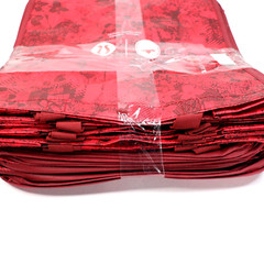 Lululemon Red TEAM CANADA Reusable Tote Shopping Gym Lunch Bag Large 16.5″ x 14″