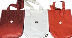 Lululemon Reusable Bags/Totes Lot Of 3 Errands Shopping On-The-Go Handy