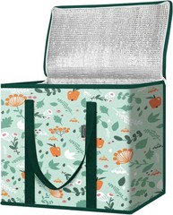 Insulated Reusable Grocery Bag – Collapsible Cooler, Durable & Water-Resistant
