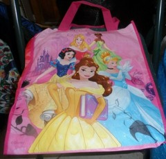 Disney Princess REUSABLE TOTE GROCERY SHOPPING GIFT PARTY BAG