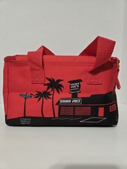 Trader Joe’s Mini Insulated Cooler Red Tote Lunch Bag Holds Up To 1.5 Gallons