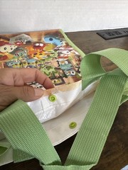Pokemon Center Osaka Small Reusable Zipper Bag Plastic Multicolor NEW