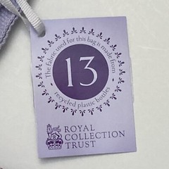 Royal Collection Trust Platinum Jubilee Bag Queen Elizabeth 1952 2022 Purple New