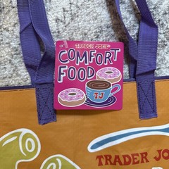 Reusable Trader Joe’s Bag Comfort Food – Mac & Cheese PB & Jam Brand New