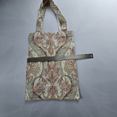 Paisley Pattern Foldable Fabric Reusable Shopping Bag Medium Multicolor