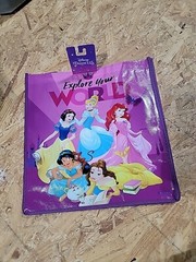 Disney Princess Reusable Shopping Tote Bag By Legacy, NEW!