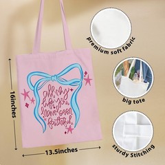 Religious Canvas Tote Bag, Inspirational Christian Gifts for Women Daughter S…