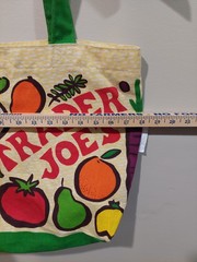 Vintage Trader Joe’s Grocery Bag Tote Fruit AOP Made in the USA VTG Food Store