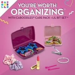 Caboodles Care Pack + Lil Bit Set, Pink & Violet, Travel + Violet