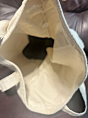 TOTE BAG BY ARCHITECTURAL DIGEST WHITE/DARK BLUE
