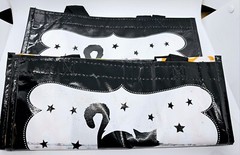 Set Of 2 NEW Cracker Barrel Halloween Black Cat Reusable Bags Trick Or Treat