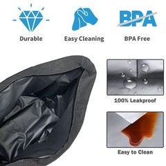 Insulated Cooler Bag, Large Insulated Bag, Reusable Shopping Bags, Leakproof …