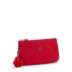 Kipling Women’s Creativity Large Pouch, 7.25″L x 4.25″H x 1.5″D, Ruby Red