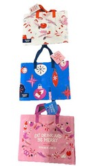 Trader Joes 2025 Limited Edition Reusable Holiday Gift Bags Set Of 3