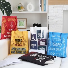 Paterr 12 Pcs Theater Canvas Tote Bags Bulk Theatre Gifts for Women Musical L…