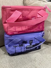 Trader Joe’s Mini Insulated Bag Set of 2 (Pink & Lavender) NWT Limited Edition