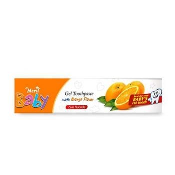 Meril Baby Gel Orange Toothpaste
