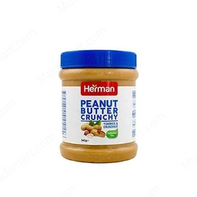 Herman Peanut Butter Crunchy 340gm